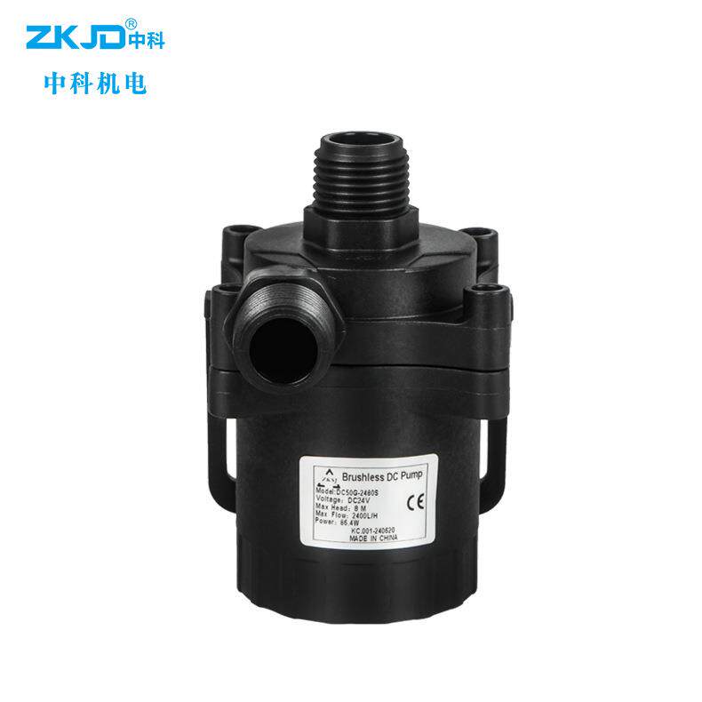 DC50G微型水泵扬程8米流量40L每分钟功率86.4W电压12V-24V