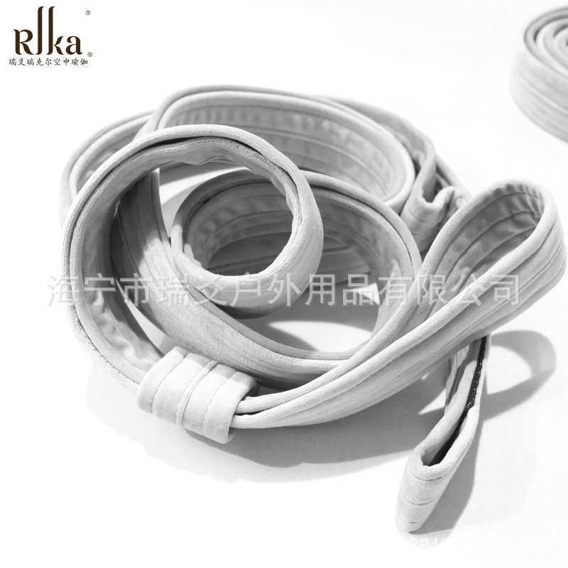 Кольцо йога  杂技道具专用皮条皮吊aerial straps高空中吊绳皮带子双人loop