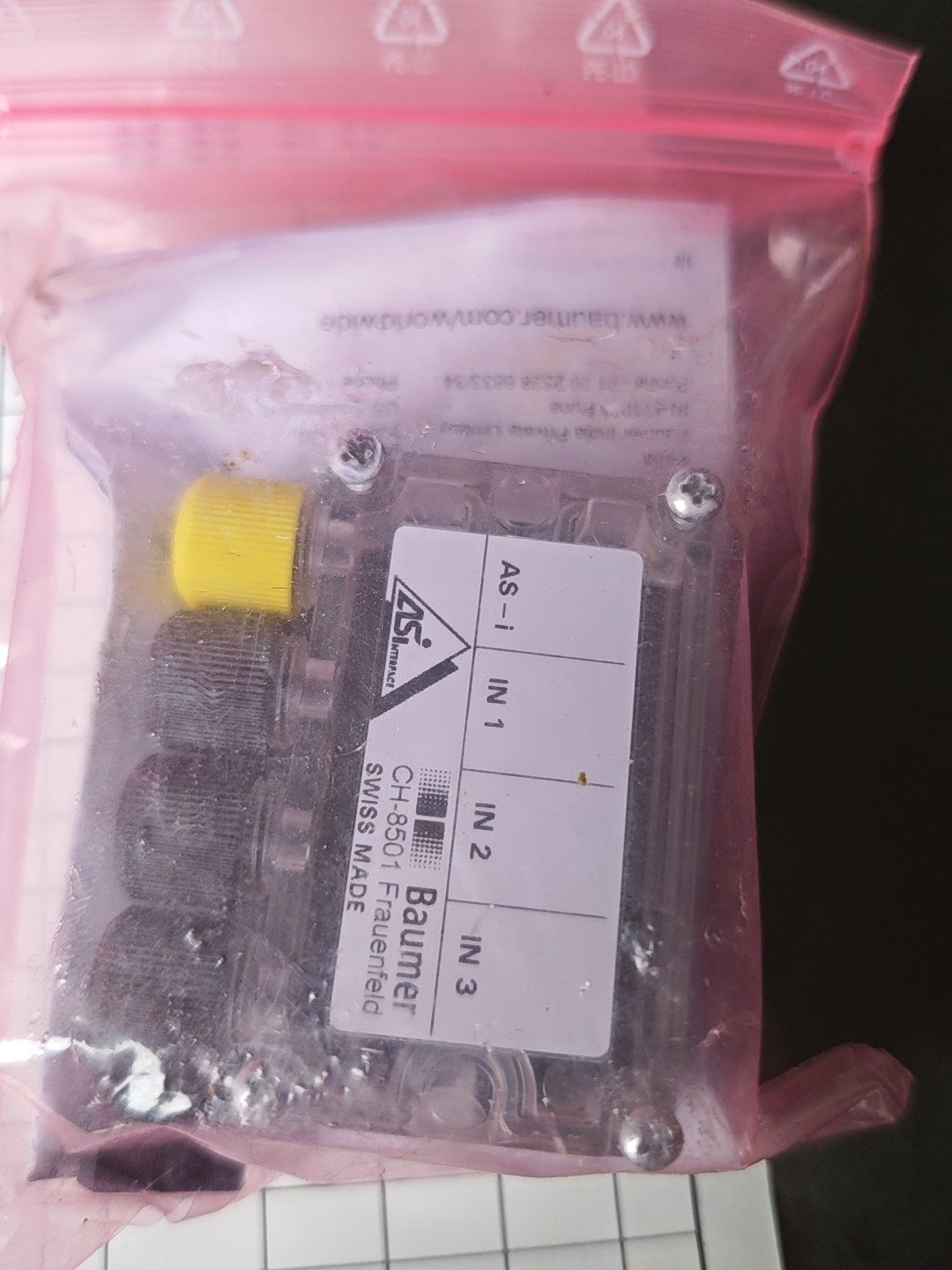 宝盟Baumer CH-8501 AS-I接口模块全新未拆封