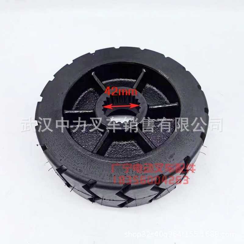 中力电动搬运车悍金刚驱动轮 EPT20-15/20ET2H行走黑色橡胶防滑轮,搬运/仓储/物流设备,叉车配件,淘宝优惠券,粉丝福利购,淘宝优惠卷