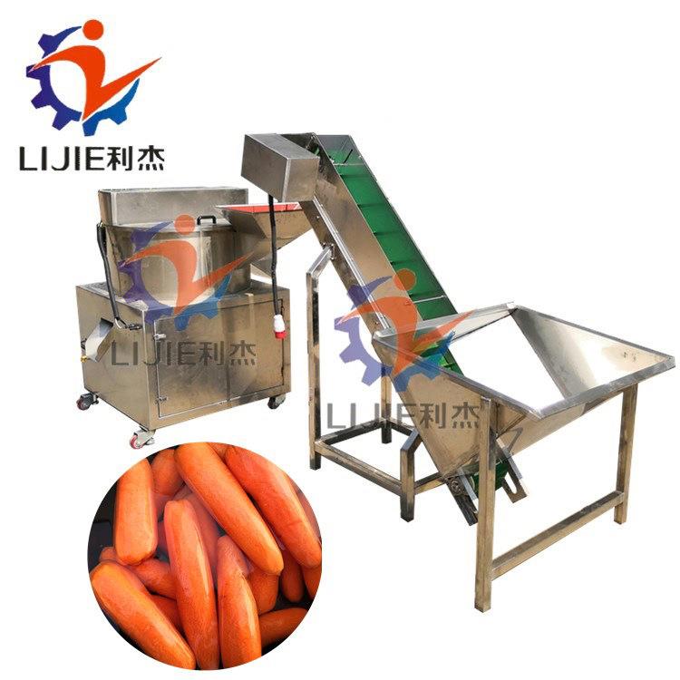 供应红萝卜削皮机木瓜刀削式去皮机全自动洋芋仿人工刀削设备
