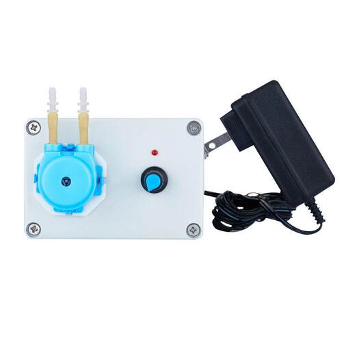 可调流速蠕动泵硅胶管含6v/12v/2v电源实验室计量抽料泵抽水