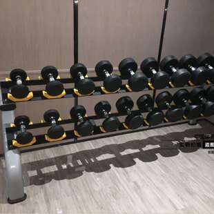 军霞JX 825商用双层哑铃架健身房健身器材哑铃置放架摆放架