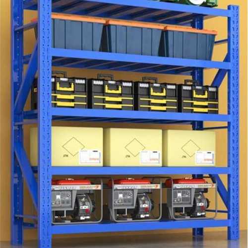 仓库货架置物架落地多层车库家用储物架可调节加厚仓储货物