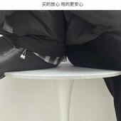 休闲圆形咖啡阳台桌子餐桌客厅家用洽谈郁金香圆桌小户型出租屋桌