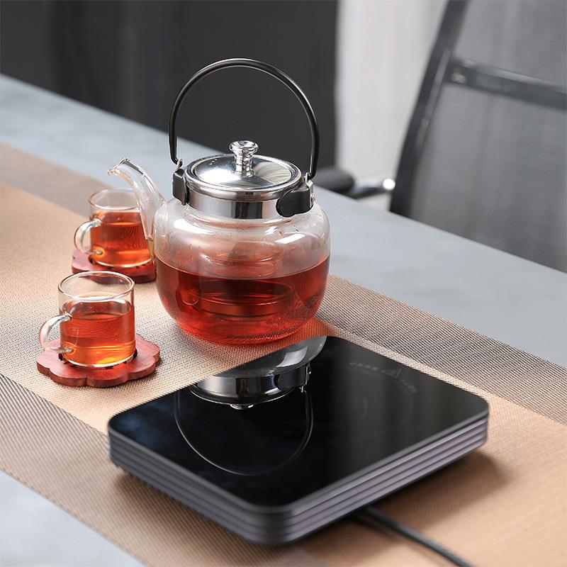 电陶炉煮茶器静音家用小型迷你多功能电磁炉茶具玻璃烧水壶茶炉