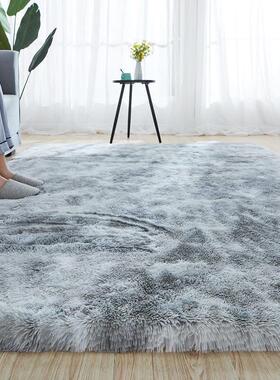 Plush carpet bedroom rug bedside blanket floor mat地板垫地毯