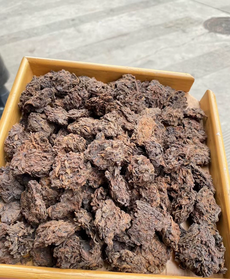 茶皇普洱熟普2003年冰島古樹老茶頭普洱茶熟茶 絕 版 老茶-500克 普洱茶 BUASHOP普洱老茶