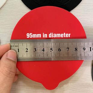 Silicone Glass Mug 1PC Cup Sealing ver Lid Heat Protective