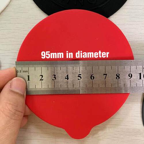 Silicone Mug Glass Cup ver 1PC Sealing Protective Lid Heat T