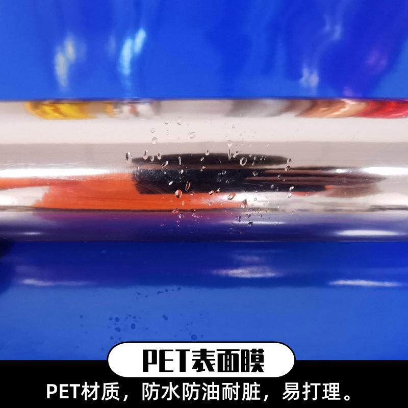 61厘米镜面玫瑰金不干胶即时贴广告刻字纸金属装饰自粘墙纸