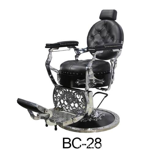油头大椅可放倒躺下刮脸时尚剪理发椅子发廊BC28油头椅男士美发椅