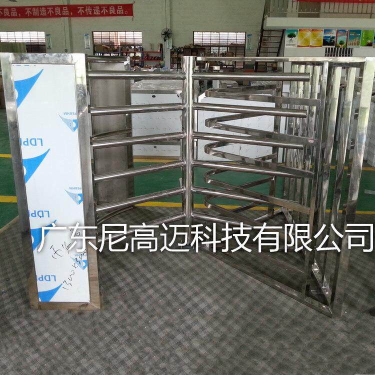 供应机场安检入口单行门-无需人员值守的梳状单向通道门-半高单项