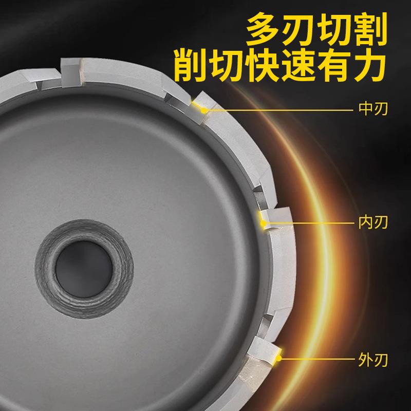 波斯不锈钢打孔金属厚钢板合金开口开孔器扩孔磁力钻头 空心钻头
