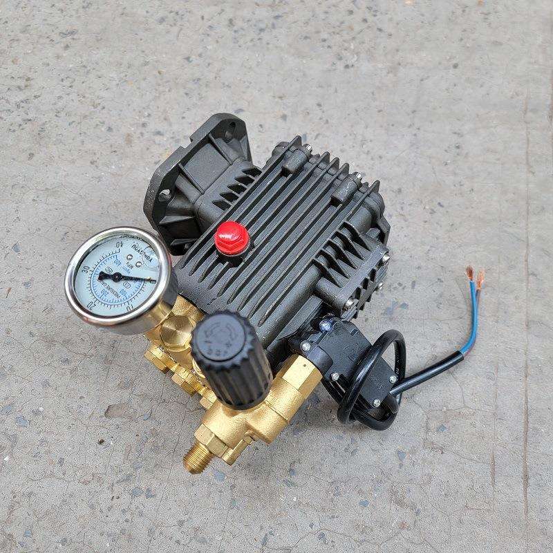 220v1.8KW全自动高压清洗机洗车机泵头总成自吸水泵头配件
