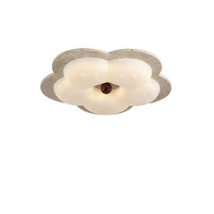 吸顶灯洞简约中房间黄朵宿古风卧室石花装 饰灯具民北欧餐厅设计师