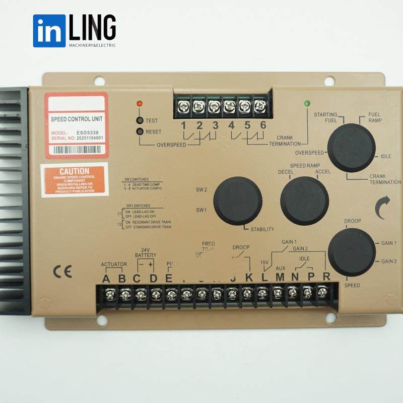柴油发电机组转速控制调节器ESD5330大功率电子调速器