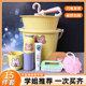 脸盆学生宿舍洗漱用品套装 水桶住宿舍洗衣盆家用特大号压缩 便携式