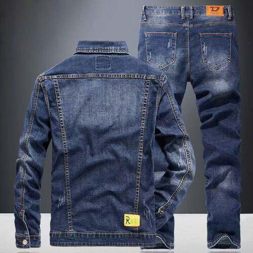 T 65984 Casual Youth Denim Jacket 日系牛仔外套