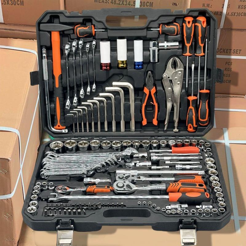 汽修工具套装维修多功能工具套装套筒棘轮扳手修车工具全套机修