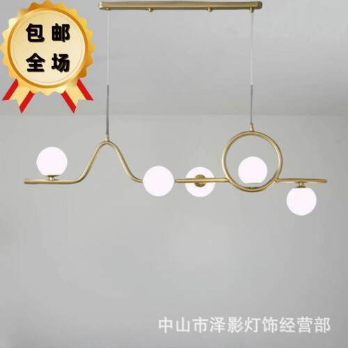 新款餐厅吊灯北欧小鸟简约后现代饭厅展厅创意餐桌灯服装店吧台灯