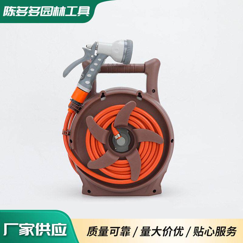 洗车水枪浇花工具家用浇水水管软管喷头花园压水枪便携式收纳架