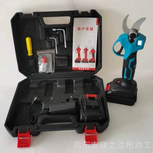 无刷树枝剪锂电数显修枝剪电剪刀高枝剪手提式电动剪刀修枝电剪刀