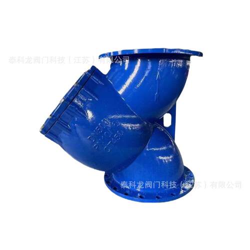 GL41H-16QDN500球墨铸铁全通径法兰Y型过滤器
