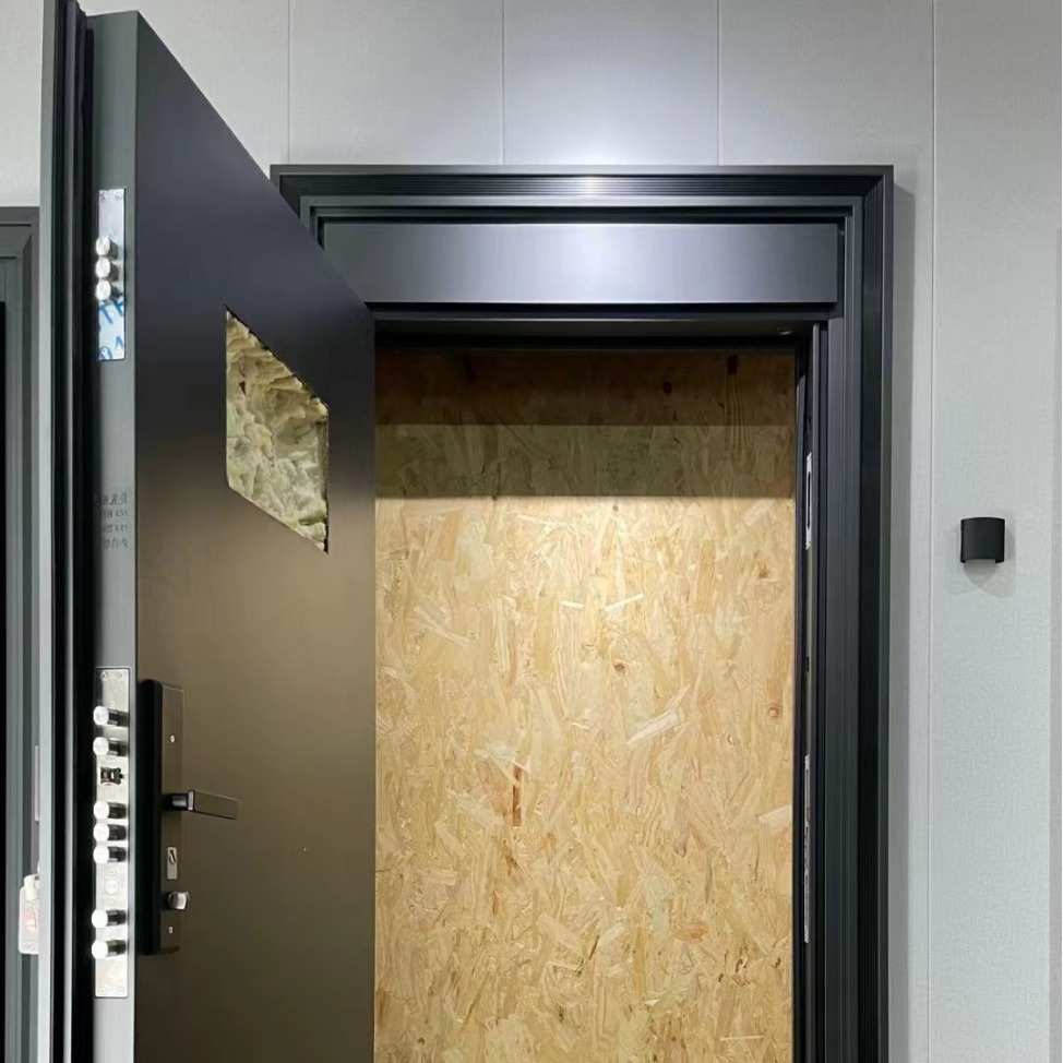 隔热入户门锁门静音防盗门发泡进安全门智能家用门隔音填充甲级户