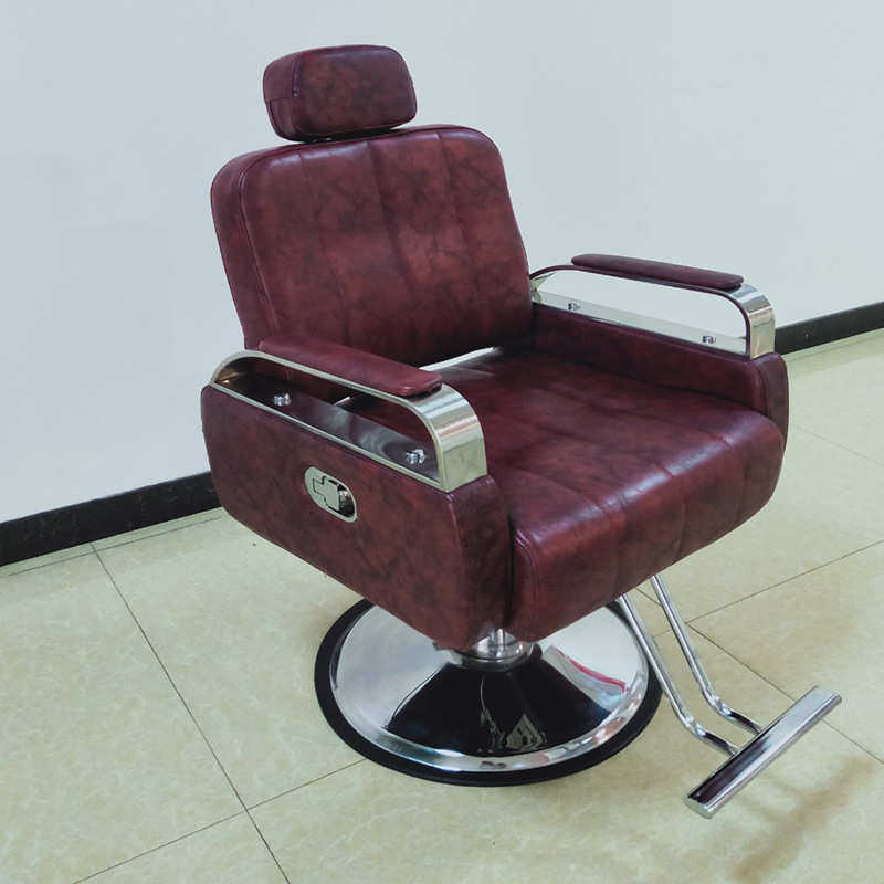 理发店椅子配件凳子 升降座椅底盘工作圆凳美发店大工凳美容床椅