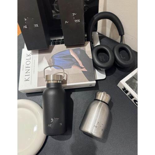 【鸟304不锈钢】简约美式大口瓶家用便携保温杯大容量保冷运动