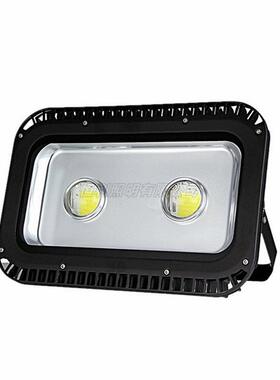 LED黑色隧道灯100W150W200W250W300大功率广场投光灯广告招牌灯