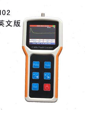 ME108英文TDR电缆故障测试仪测距仪长度断线短路混线光缆厂家