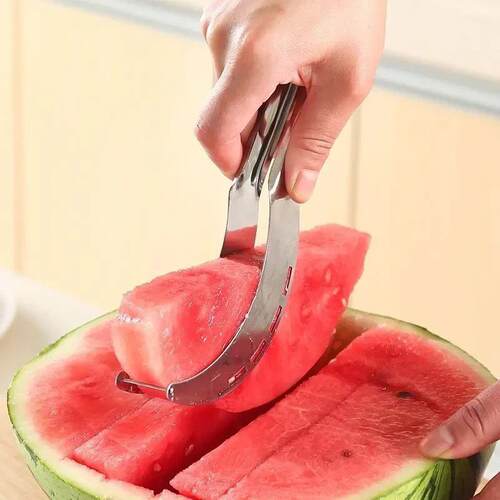 Stainless Steel Multi-functional Watermelon Slicer and Fruit