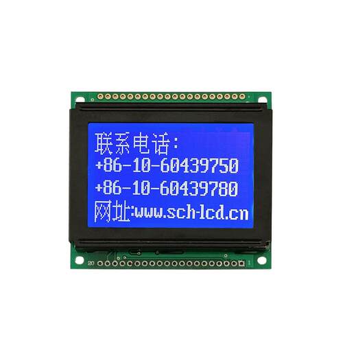 2.1寸12864点阵LCD液晶屏COB显示模块LCM模组6800并口