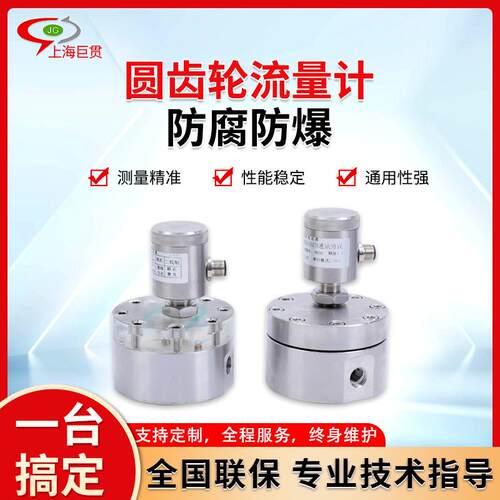 圆齿轮微小体流流量液量计小树脂胶水油聚氨酯糖浆计数高精度