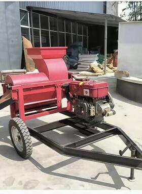 家用大型玉米脱粒机全自动新款打玉米机器diesel柴油corn脱打玉米