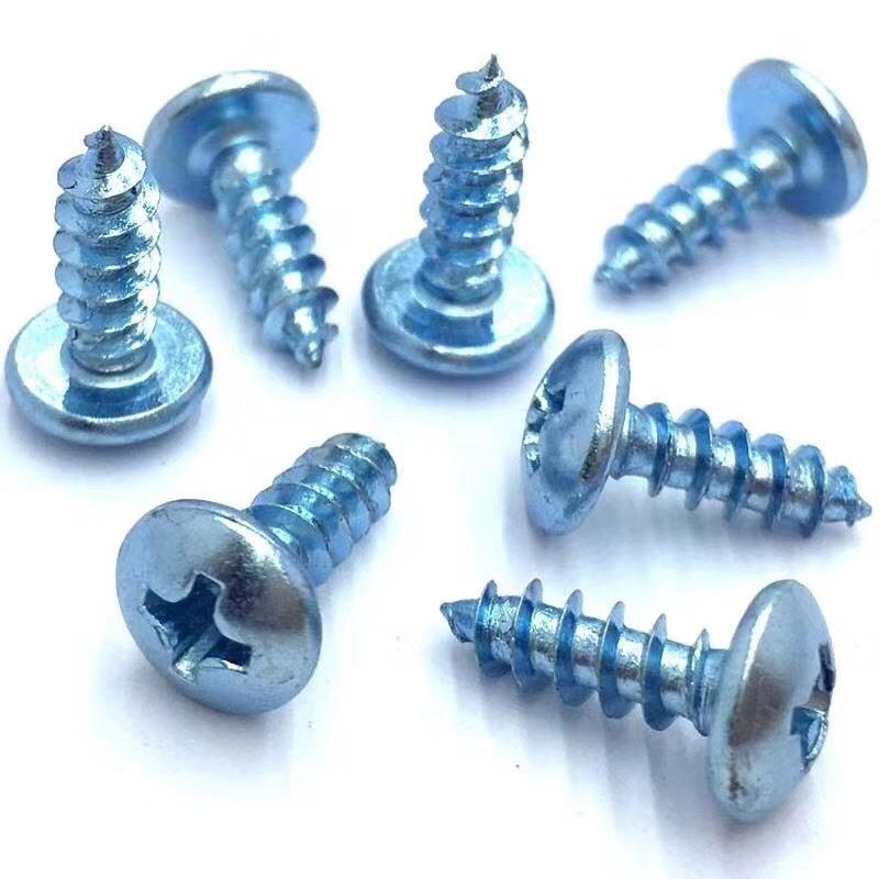 大量高强度大头十自攻扁螺丝字扁圆头自攻钉加ISD硬木螺钉