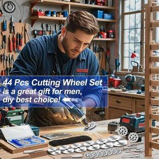 Cutting Wheel Kit for Rotary Tools, Resin Cutting Discs,