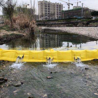 移动PVC软体水坝隧道涵洞低洼场所挡水堤坝防汛应急河岸围堰