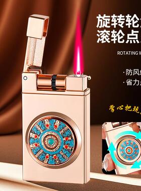 新款CL1601二代转盘红火感应防风网红高档男士礼品工厂直销跨境