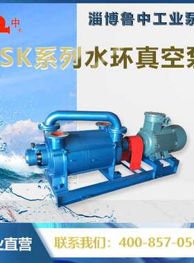 2SK-6真空泵 各种材质厂家供应淄博鲁中工业泵厂品质保障质保一年