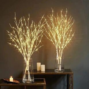 White Birch Branch Light LED Lights Christmas Party Wedding