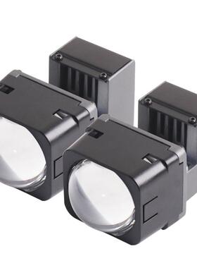 三为车灯新品1.5寸35瓦6000K M5 LED双光透镜模组矩阵大灯远光炮