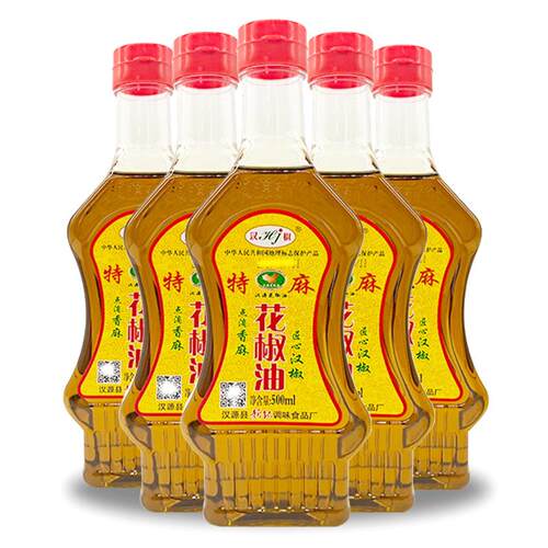 漢椒花椒油500ml特麻清香 漢源新紀藤椒油麻椒油川菜涼拌菜調味料