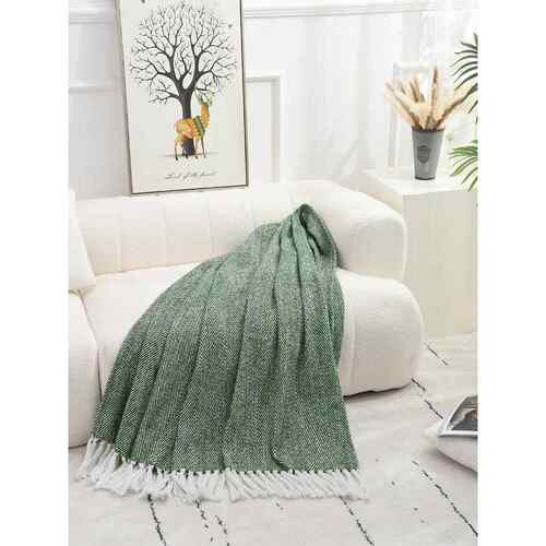 明水无障碍豪华绿毯床头巾床头毯样板房装饰毯床头床旗帜沙发休闲