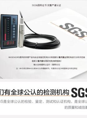 WH311液位控制器 TI芯片 高稳定性 防潮防雷 工业自动化