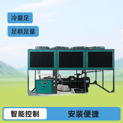 厂家供应风冷螺杆式冷水机工业设备风冷式制冷机冰水机包送货