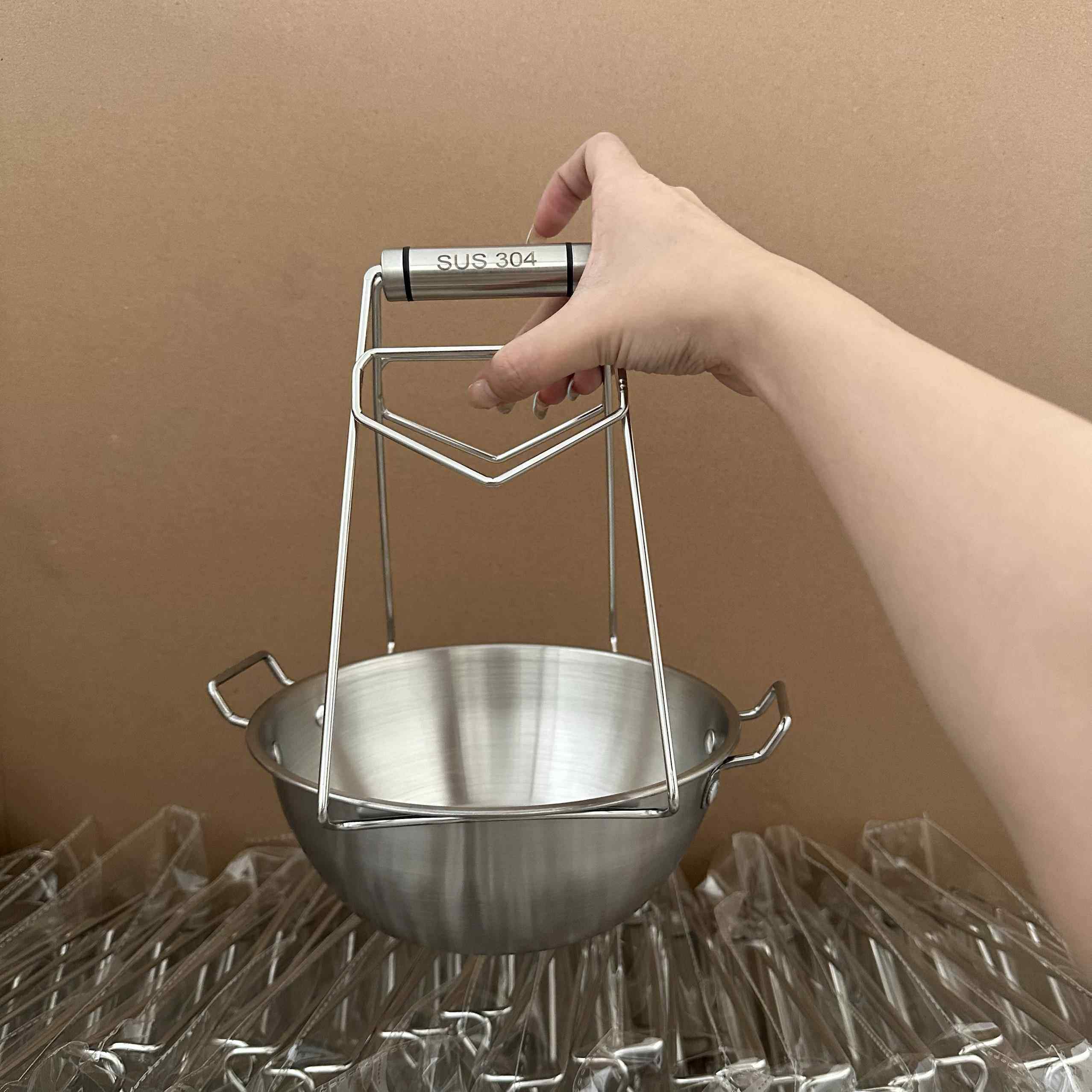 一诺厨房不锈钢提盘夹304不锈钢防烫夹厨房家用夹碗取碗器夹盘蒸