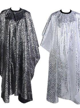 Hair Cut Cover Cloth Feather Pattern Waterproof Hairdresser